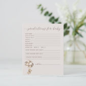 Beer met luchtballonvoorspelling voor de Kaart van (Staand voorkant)