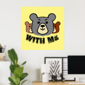Beer met mij, Beer Poster (Thuiskantoor)