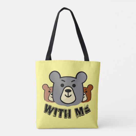 Beer met mij, Beer Tote Bag (Achterkant)