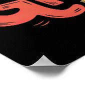 Beer met mij Ik ben grizzly vandaag Poster (Hoek)