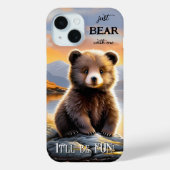 Beer met mij Schattige Beer Cub Case-Mate iPhone Case (Achterkant)