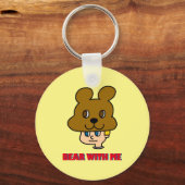 Beer met mij Sleutelhanger (Voorkant)