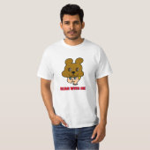 Beer met mij T-Shirt (Voorkant volledig)
