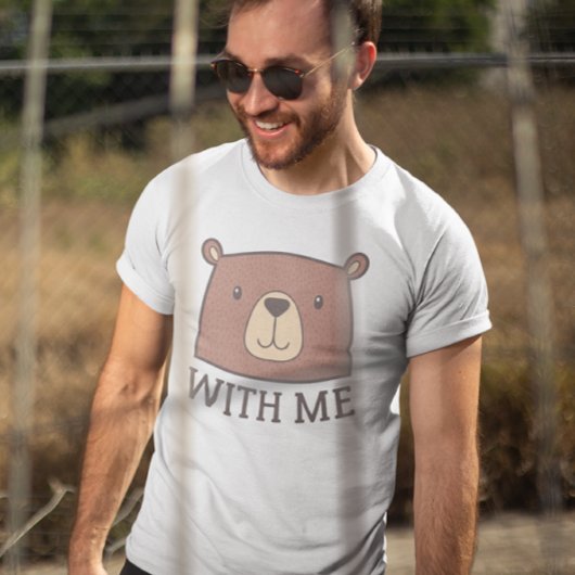 Beer met mij t-shirt