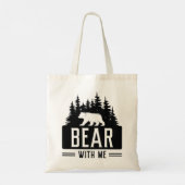 Beer met mij tote bag (Achterkant)