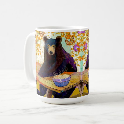 Beer met Mok Donuts (Voorkant links)