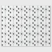 Beer met opvulpapier cadeaupapier (Vlak)