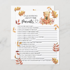 Beer met pompoen - spelletjes over de ouders