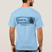 Beer met rangorde t-shirt (Achterkant)