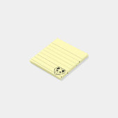 Beer met rubberstop, 3x3 post-it® notes (Schuin)