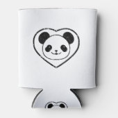 Beer met rubberstop en hart blikjeskoeler (Voorkant)