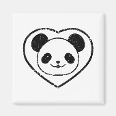 Beer met rubberstop en hart magneet (Voorkant)