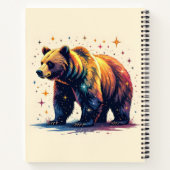 Beer met sterren notitieboek (Achterkant)