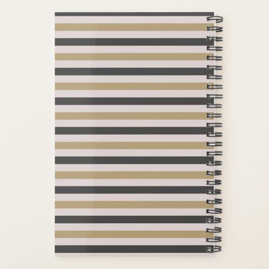 Beer met strips planner (Achterkant)