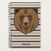 Beer met strips planner (Voorkant)