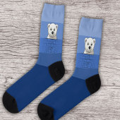 Beer met uitzicht over de muur, vriendelijke water sokken