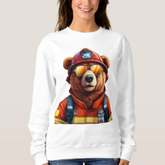 Beer met uniform trui