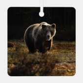 Beer Metalen Ornament (Achterkant)