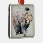 Beer Metalen Ornament (Rechts)