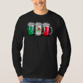 Beer Mexicaanse vlag Cinco de Mayo Women Mexico T-shirt (Voorkant)