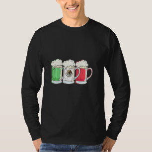 Beer Mexicaanse vlag Mexico T-shirt