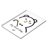 Beer Mijn eerste dag Notitieboek (Linkerzijde)