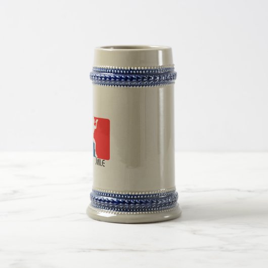 Beer Mile Logo Stein Bierpul (Center)