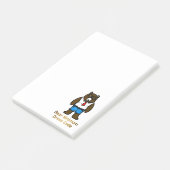 Beer Minimum Grappige Kantoor Pun Art Post-it® Notes (Schuin)