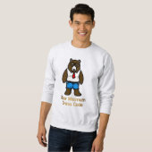 Beer Minimum Grappige Kantoor Pun Art Trui (Voorkant volledig)