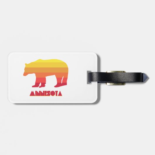 Beer Minnesota Bagagelabel (Achterkant horizontaal)