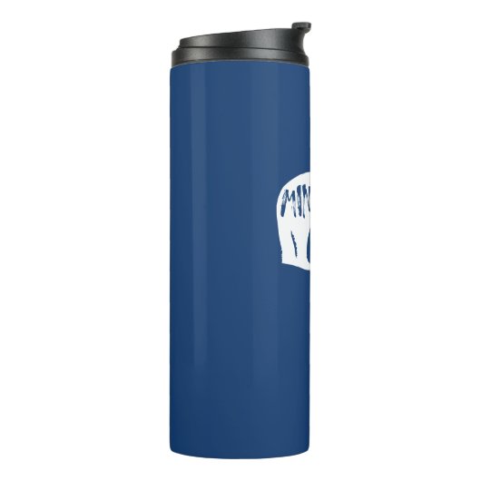 Beer Minnesota Thermosbeker (Gedraaid links)