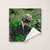 Beer Modellen: Panda Beer Cubs 02 Bad Handdoek (Wasdoekje)