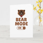 Beer-modus aan kaart (Gele Bloem)