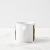 Beer mok bij het meer van espresso (Achterkant)