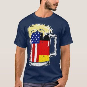 Beer Mok Proud Duitse vlag T-shirt