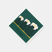 Beer Mokken Personalized Party Napkins Servet (Hoek)