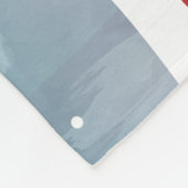 Beer | Monogrammen Fleece Deken (Hoek)