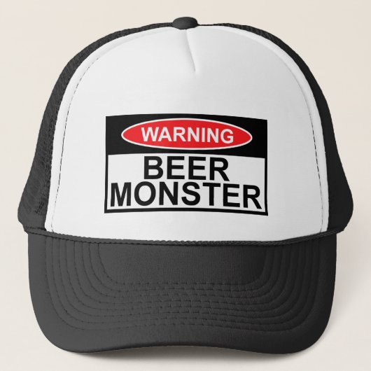 Beer monster trucker pet (Voorkant)