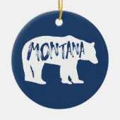 Beer Montana Keramisch Ornament (Voorkant)