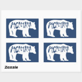 Beer Montana Rechthoekige Sticker (Vel)