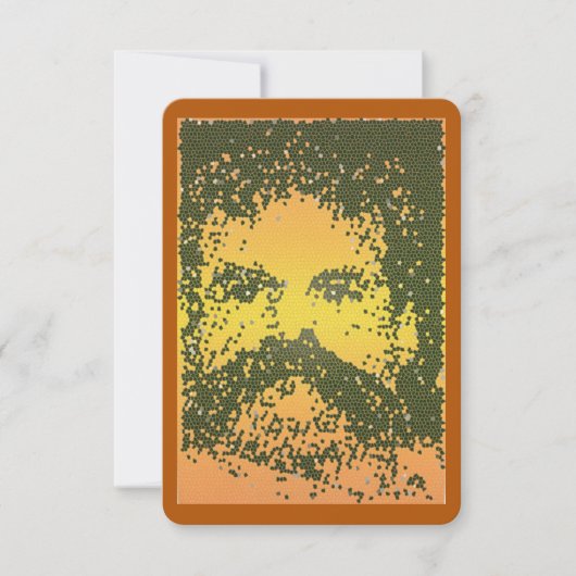 Beer Mosaic vy a Wenskaart Collectie Kaart (Voorkant)