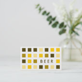 BEER (moskee-pleinen) Visitekaartje (Staand voorkant)