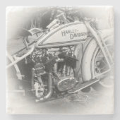 Beer Motorcycle Coaster 14 Stenen Onderzetter (Voorkant)