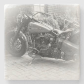 Beer Motorcycle Coaster 15 Stenen Onderzetter (Voorkant)