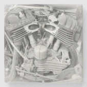 Beer Motorcycle Coaster 18 Stenen Onderzetter (Voorkant)