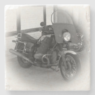 Beer Motorcycle Coaster 2 Stenen Onderzetter