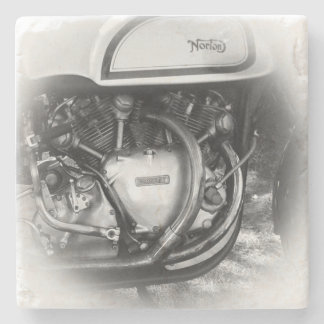 Beer Motorcycle Coaster 6 Stenen Onderzetter