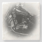 Beer Motorcycle Coaster 8 Stenen Onderzetter (Voorkant)