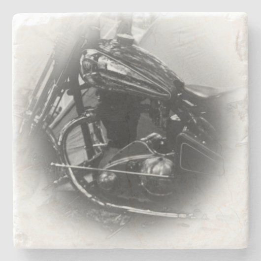 Beer Motorcycle Coaster 8 Stenen Onderzetter (Voorkant)