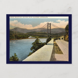 Beer Mountain Bridge, New York 1920 Vintage Briefkaart